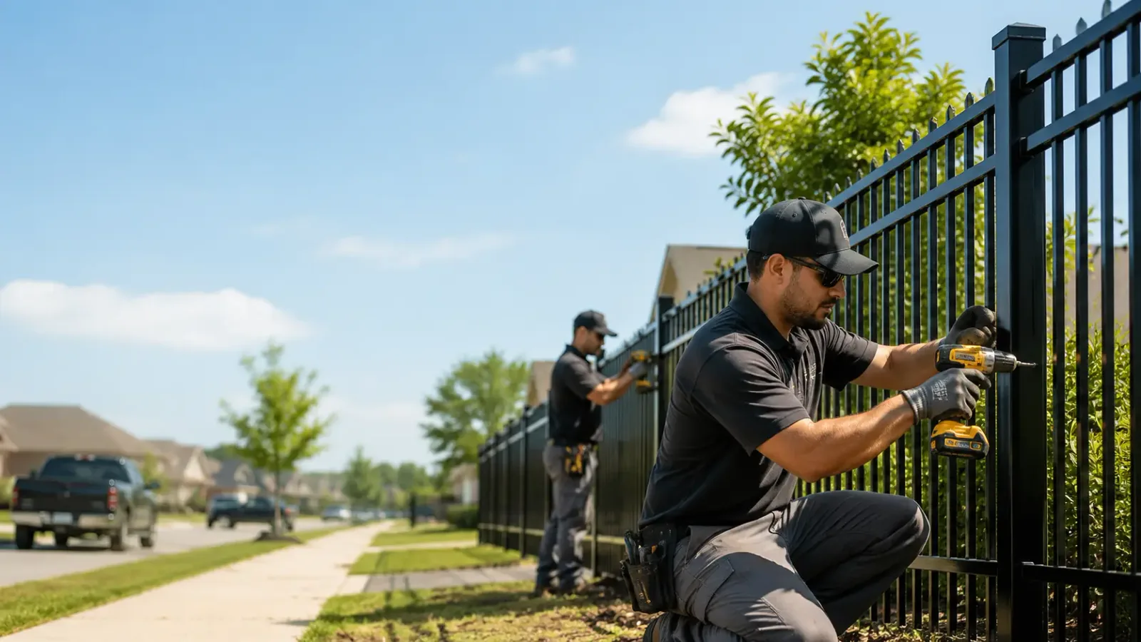 Metal Fence Installation in Abernathy, TX